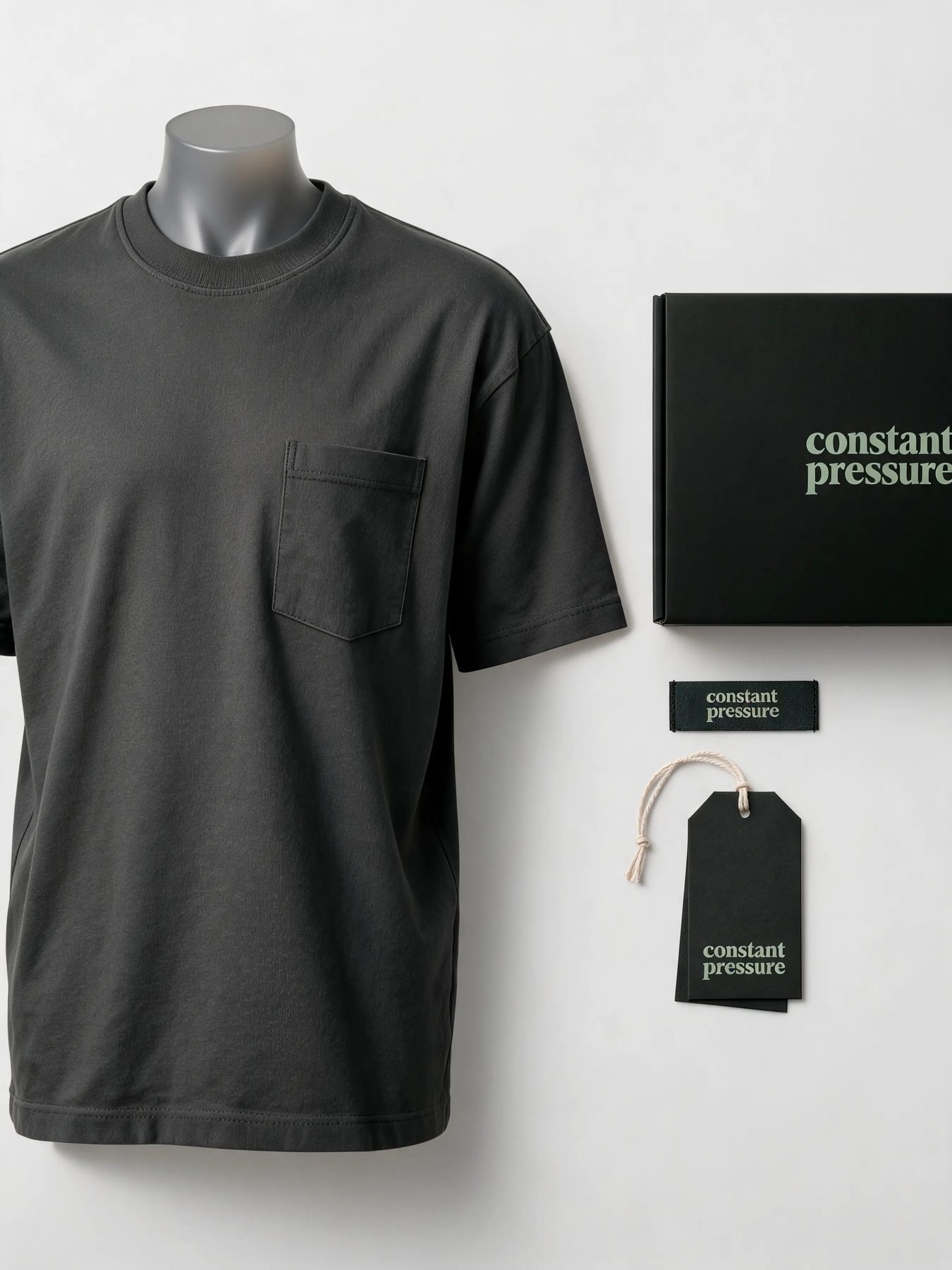 Pocket Tee, Heavy Cotton
